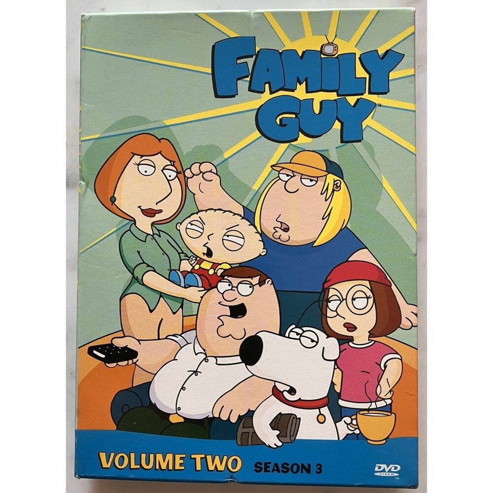 Family Guy Volume 2 DVD Season‎ 3 + Never before seen unaired episode